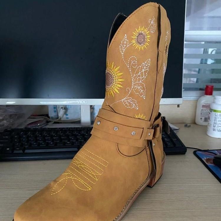 Big Size Thick Heel  Short Boot Joker High Heel Martin Boot