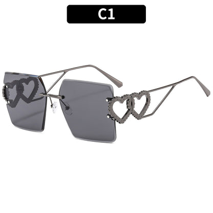 Trendy Square Frame Sunglasses UV400 Protection Stylish Accessories