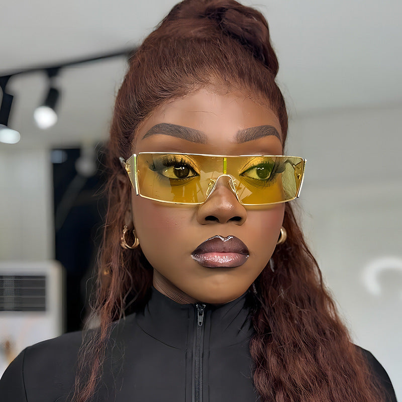 Retro Metal Frame Fashion Sunglasses UV400 Protection