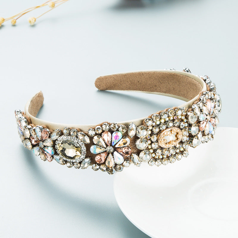 Fashion Crystal Headband Vintage Baroque Women's Hair Accessories