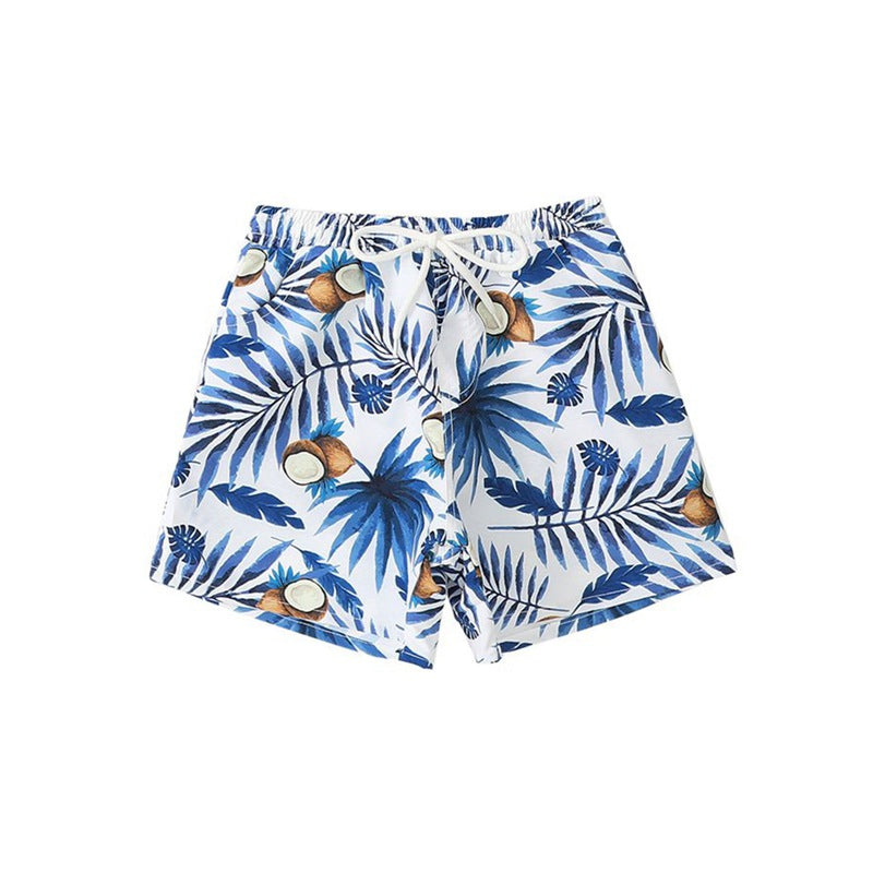 Kids Swimwear Boys Swim Trunks Beach Shorts Quick-Dry Swimsuit