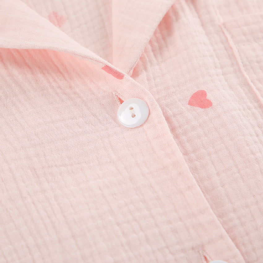 Love Print Casual Soft Homewear Sets