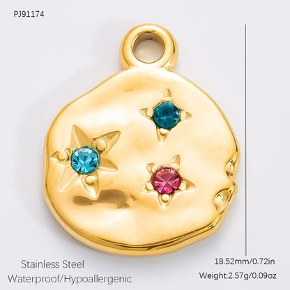 Butterfly Pendant Necklace Elegant Stainless Steel