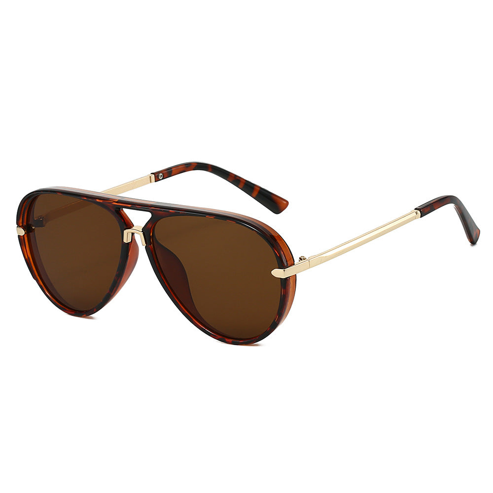 Trendy Oversized Sunglasses Retro Frog Eyewear
