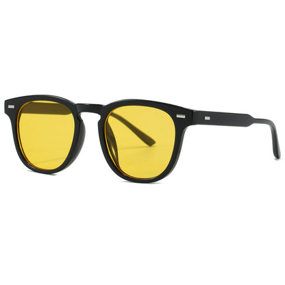 Trendy Casual UV400 Round Sunglasses for Outdoor Fashion
