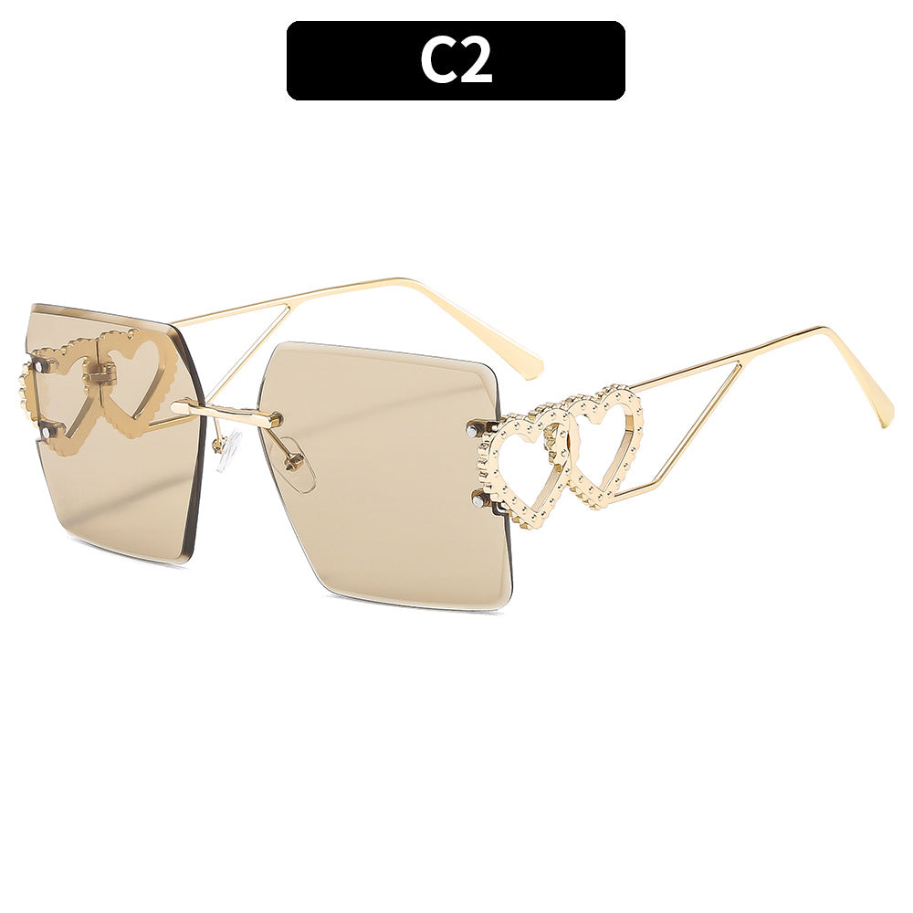 Trendy Square Frame Sunglasses UV400 Protection Stylish Accessories