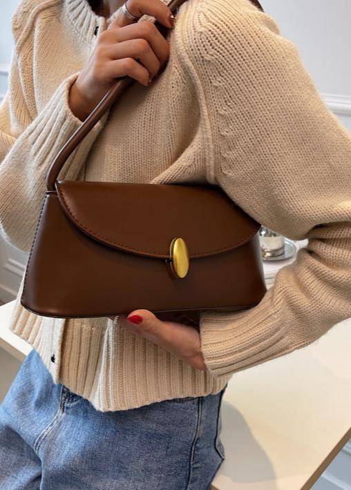 Crescent Shoulder Bag High Quality PU Leather