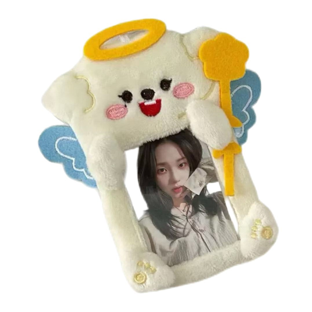 Bat Plush Card Holder Cute Animal Design for Daily Use