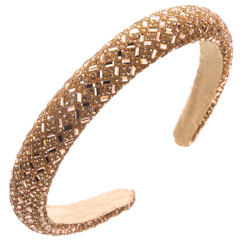 Fashion Baroque Rhinestone Headband for Women