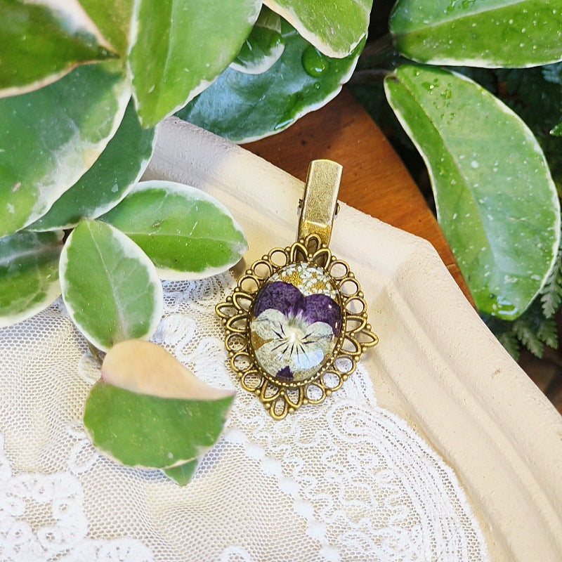 Flower-Inspired Handmade Vintage Floral Jewelry Set