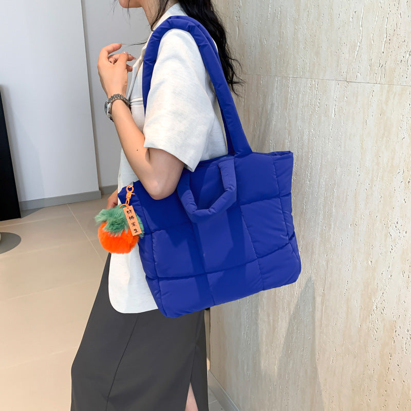 New Large Capacity Nylon Tote Bag Stylish Casual Handbag