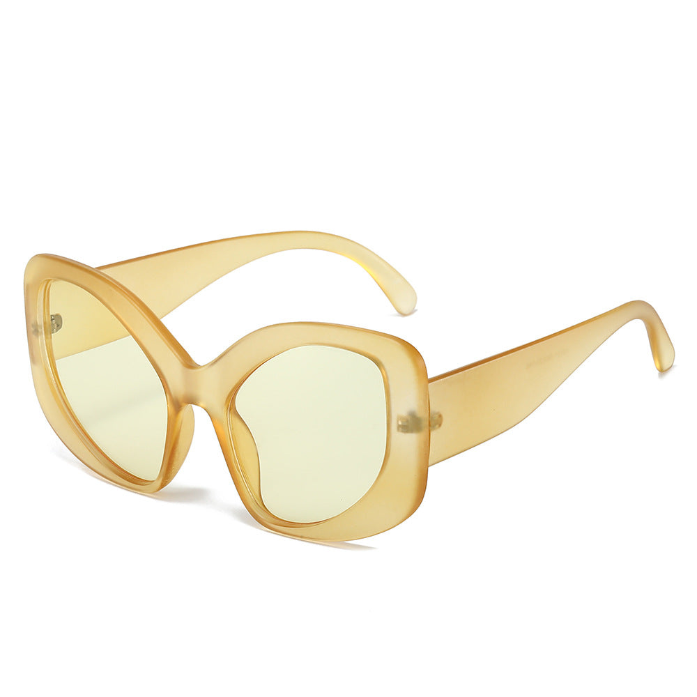 Exaggerated Shape UV400 Sunglasses Trendy Cat Eye Shades