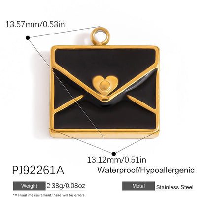 DIY Stainless Steel Shell Pendant Jewelry Trendy Fashion Necklace Bracelet Earrings
