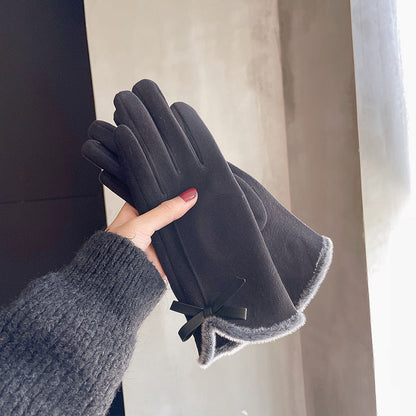 Elegant Touchscreen Thick Warm Winter Gloves