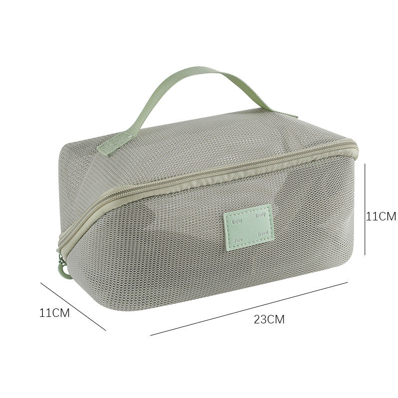 Simple Mesh Large Capacity Make Up Bags