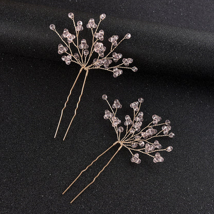 Starry Pearl Hair Clips Set of 2