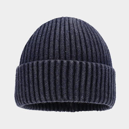 Vintage Washed Winter Thermal Knit Beanie