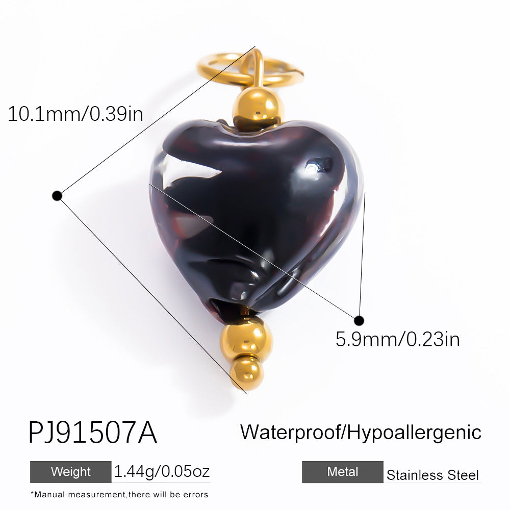 Fashionable DIY Jewelry Pendant Necklace Stainless Steel 18K Gold Plated