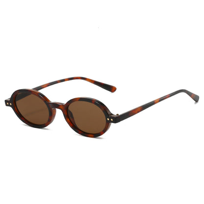 Retro Oval Sunglasses for Women Stylish UV400 Protection