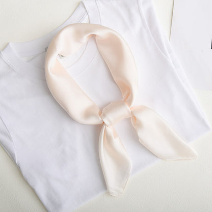 Scarvii - Solid Color Simple Square Scarf