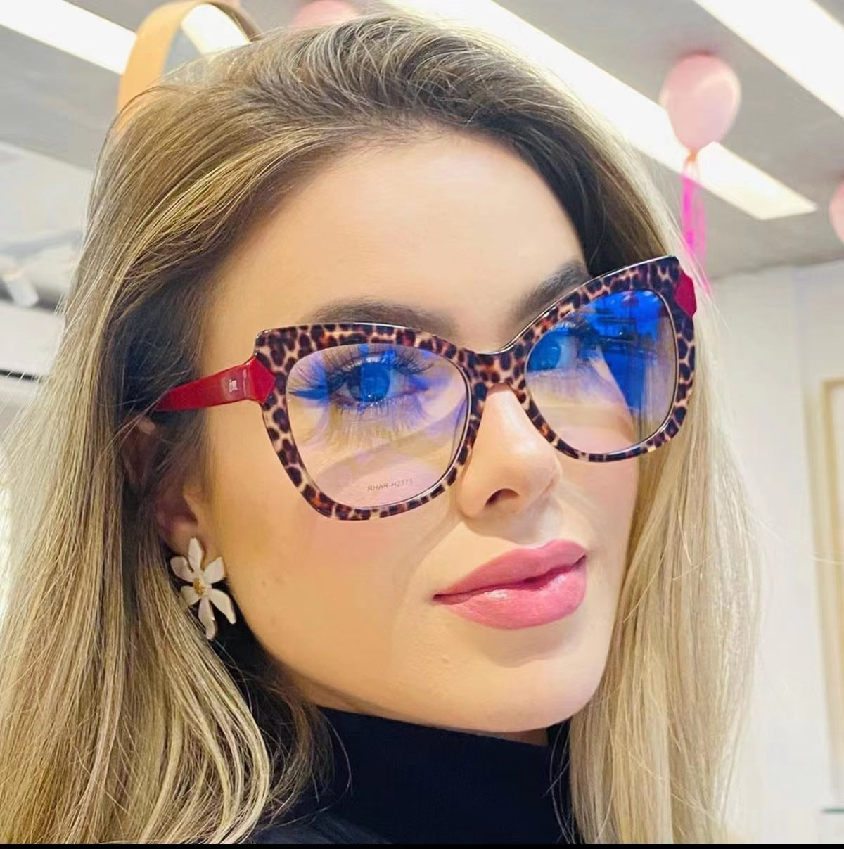 Cat-Eye Blue Light Blocking Glasses TR90 Colorful Frame Fashionable Eyewear