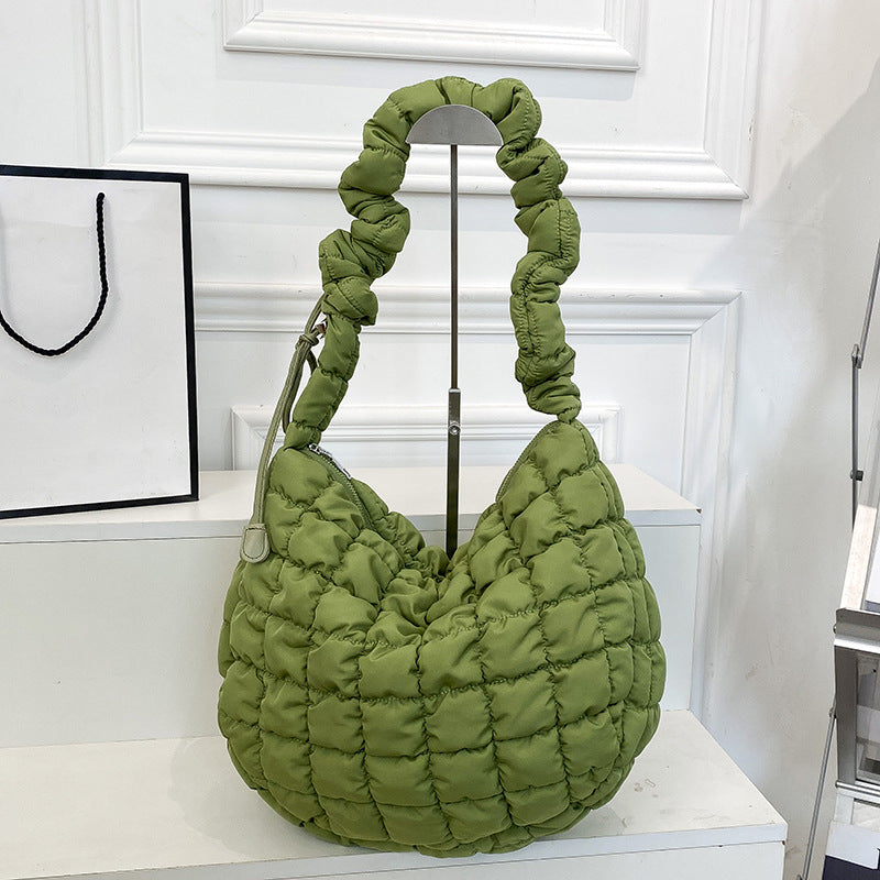 Trendy Nylon Cloud Bag Soft Casual Shoulder Bag
