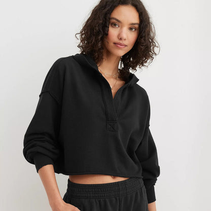 Trendy Hooded Sweatshirt for Women Comfortable Casual Wear
