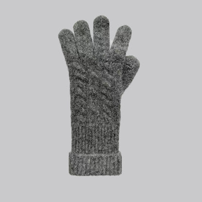 Chunky Knit Touchscreen Gloves Warm Winter Fashion