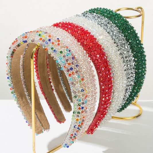 Fashionable Crystal Headband Elegant Accessory for Women