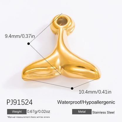 DIY Starfish Pendant Bracelet Necklace Stainless Steel Jewelry Accessories