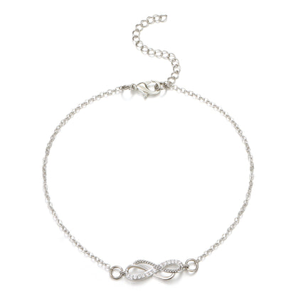 Vintage Zircon DelicateÂ  Anklet