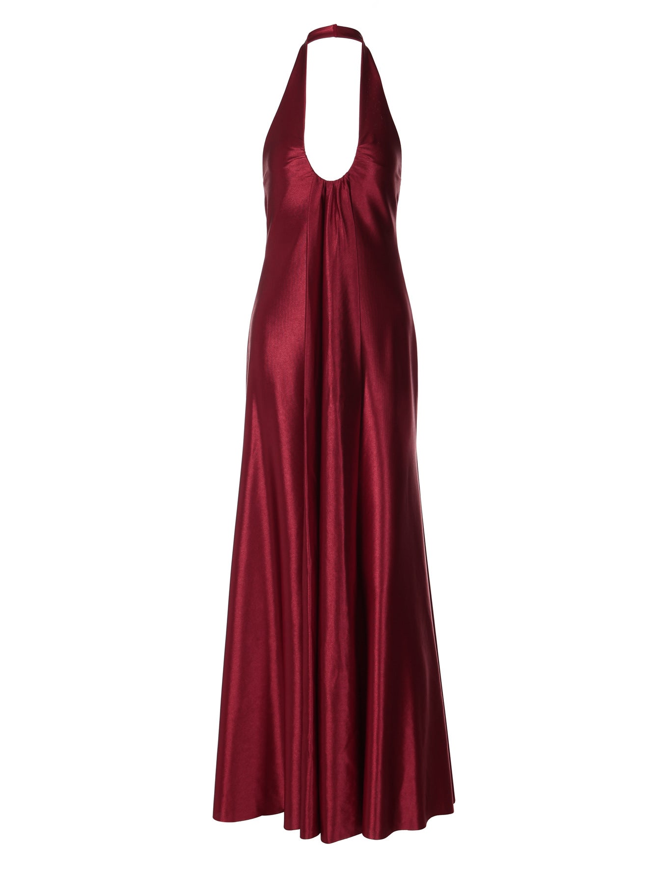 Elegant U-Neck Halter Backless Bodycon Dress