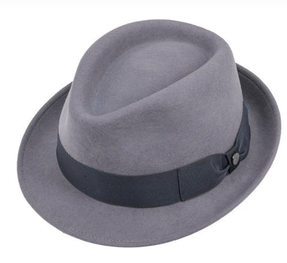 Vintage Wool Jazz Hat Adjustable Stylish Outdoor
