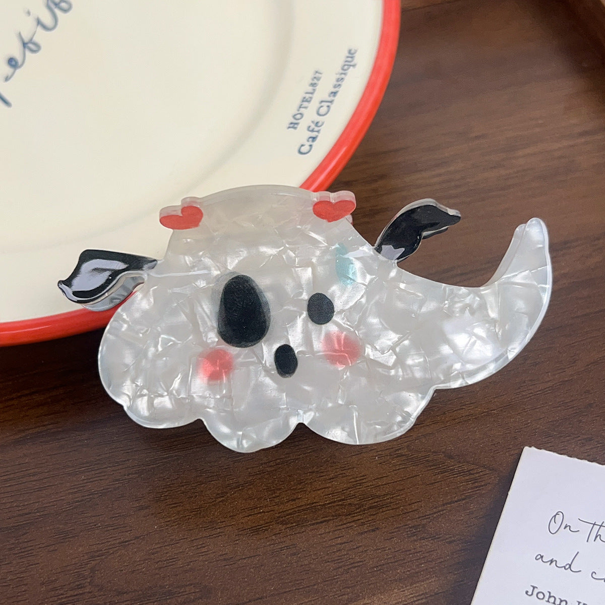 Cute Mini Pumpkin Ghost Halloween Hair Claw