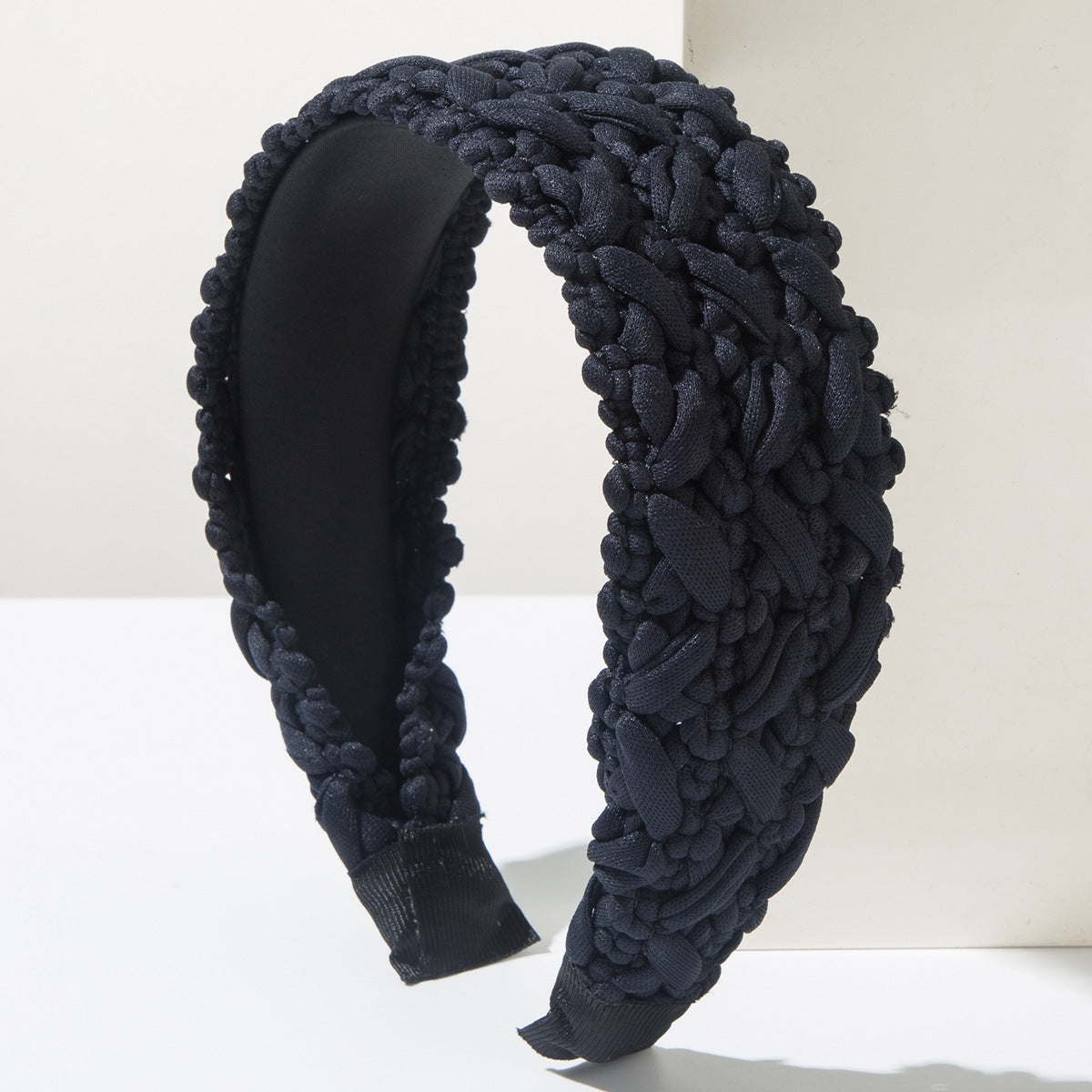Fashionable Sweet Wide Brim Braided Headband High-End Hair Accessory