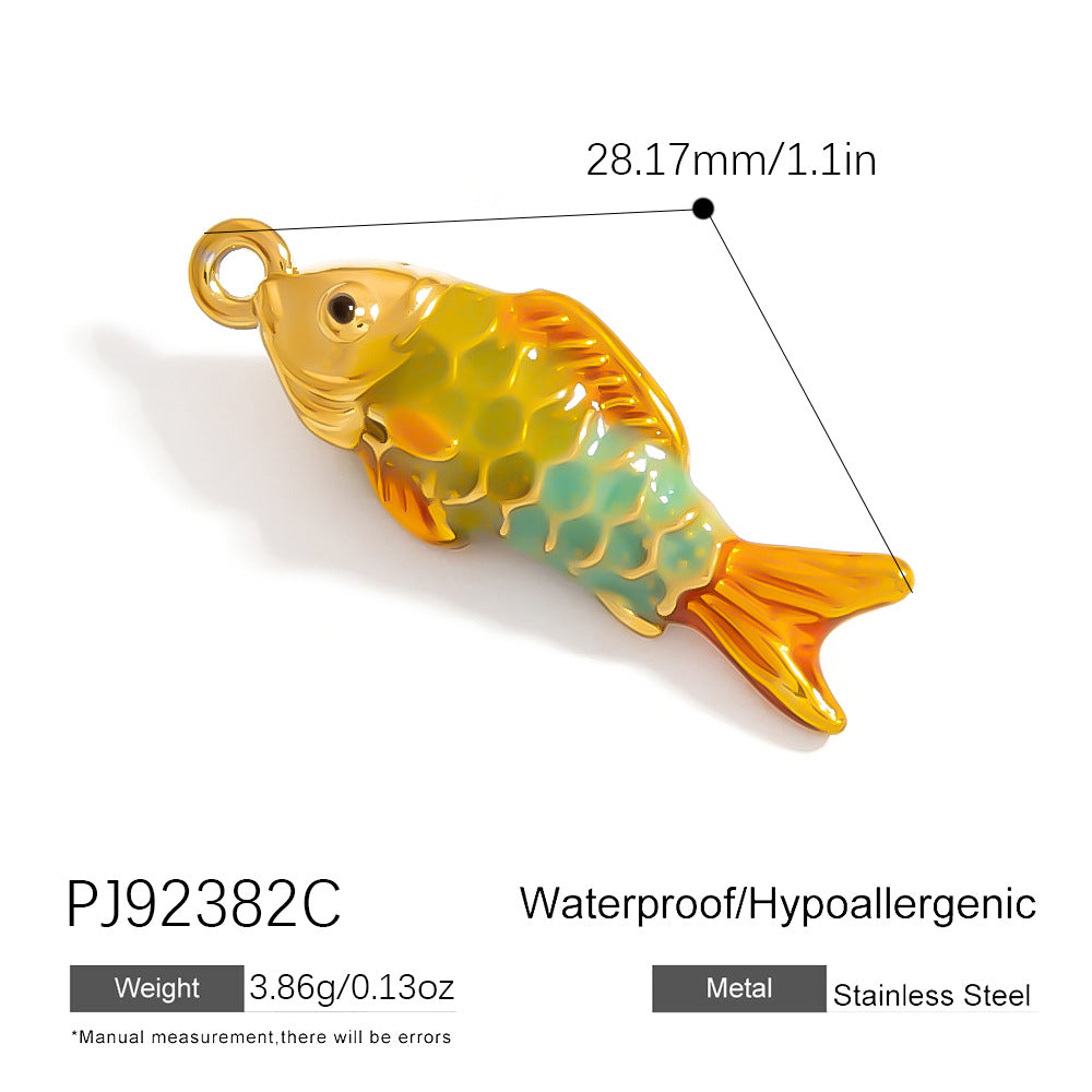 Cartoon Bee Pendant DIY Jewelry Accessories Handmade Necklace