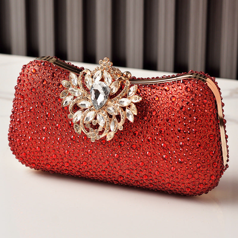 Luxury Rhinestone Evening Clutch Bag for Women