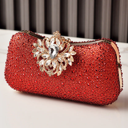 Luxury Rhinestone Evening Clutch Bag for Women