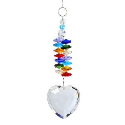 Rainbow Love Crystal Simple Home Hangings