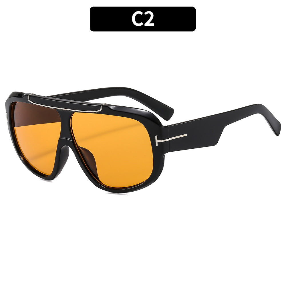 Trendy Oversized Sports Sunglasses for Men and Women