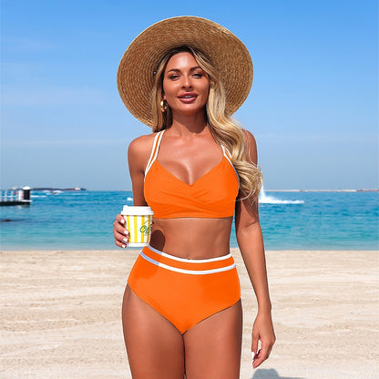 New Women'S Bikinis High Elastic Quick-Dry Swimwear