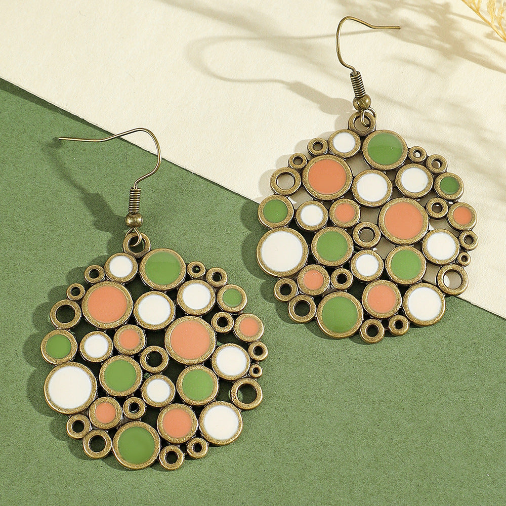 Trendy Tassel Drop Earrings Vintage Boho Statement Jewelry