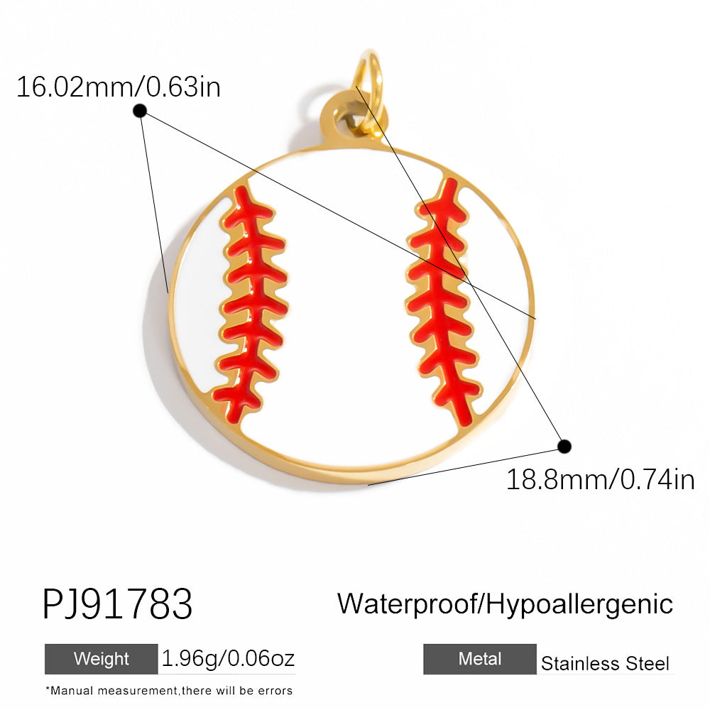 Butterfly Pendant Necklace Natural Stone Stainless Steel Jewelry