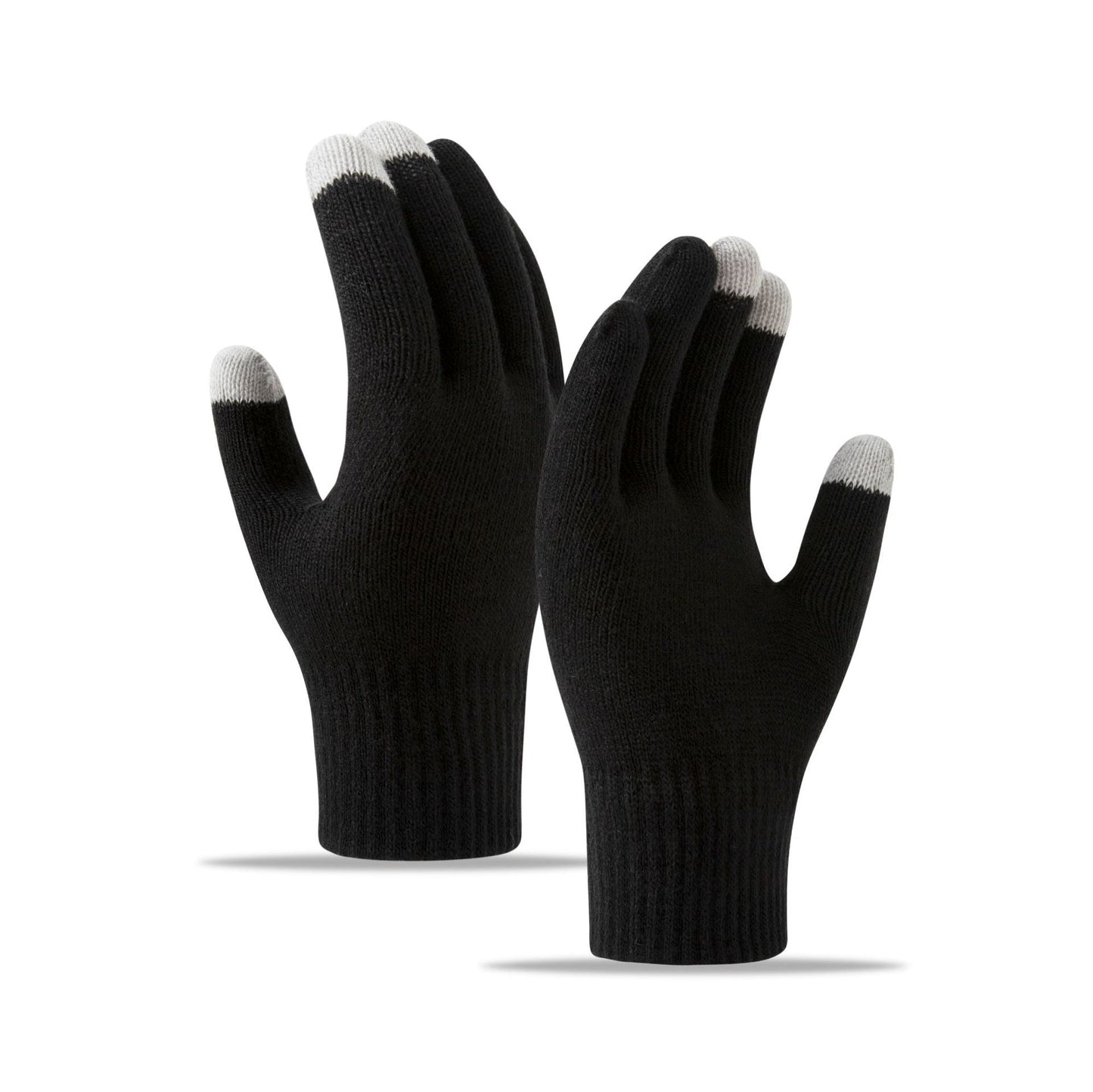 Touchscreen Winter Knitted Gloves for Cycling and Fitness