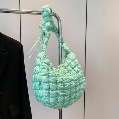 Trendy Nylon Cloud Bag Soft Casual Shoulder Bag