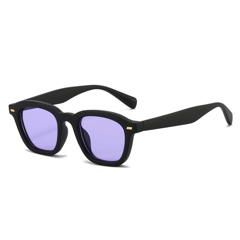 Retro Square Sunglasses Stylish UV400 Protection