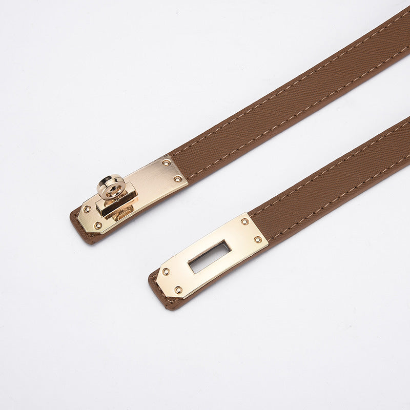 Vintage Skinny Waist Adjustable Belt