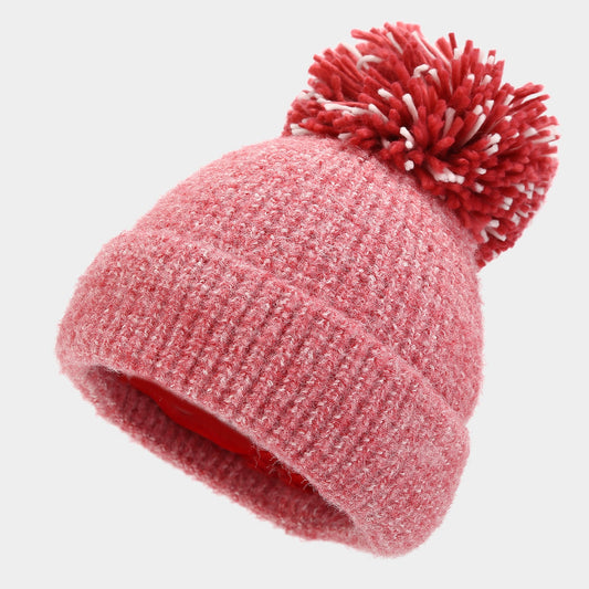 3 Pcs Winter Thermal Beanie Hat Scarf Gloves Sets