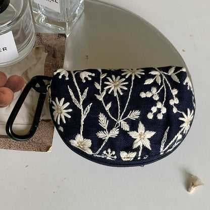 Embroidered AirPods Pro 2 Case with Floral Design