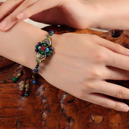 Ancient Tibetan Style Bracelet Retro Ethnic Decorations Jewelry